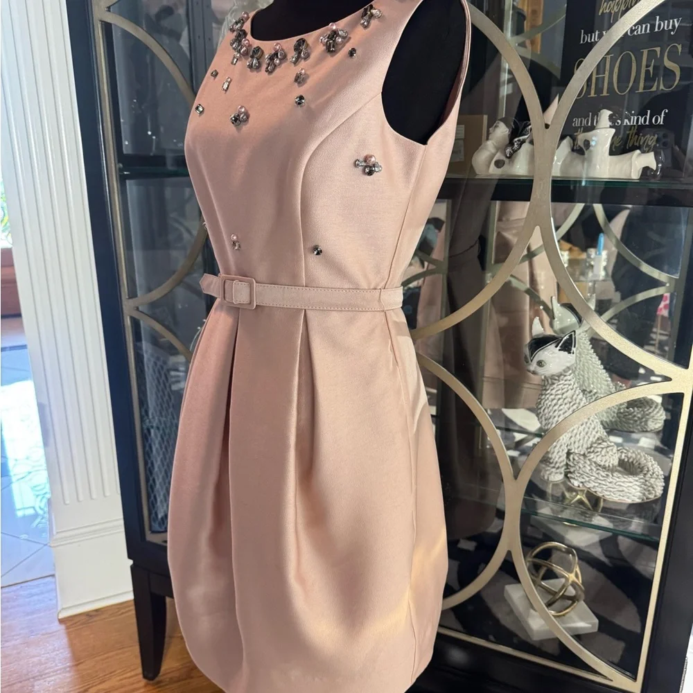 Eliza J Blush Embellished Dress - Picture 4 of 12